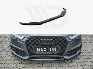 Maxton Design Front Splitter Audi S6/A6 S-Line C7 Facelift - Wayside Performance