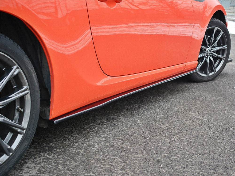 Side Skirts Diffusers V.1 Subaru Brz / Toyota Gt86 Facelift (2017-2020) - Wayside Performance