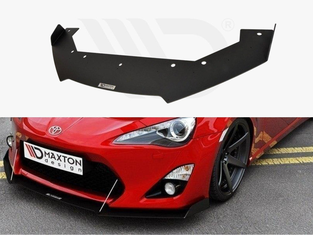 Front Racing Splitter Toyota Gt86 (With Wings) (2012-2016) - Wayside Performance 