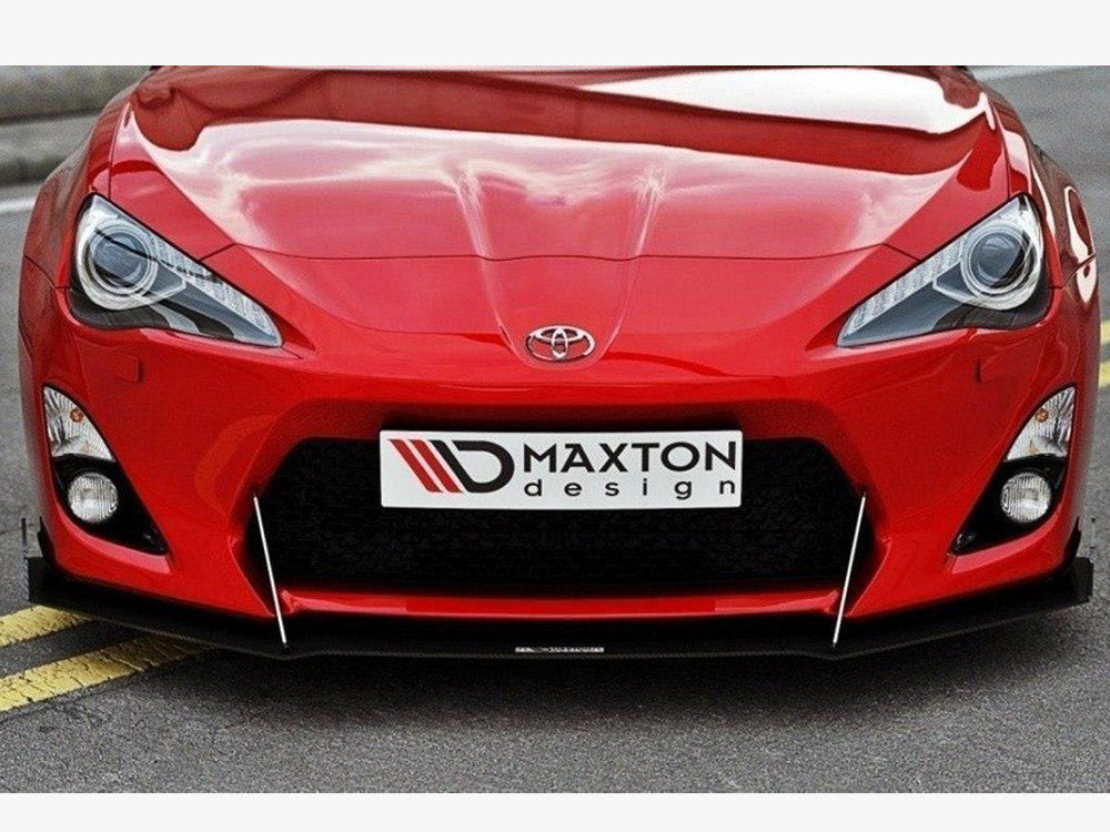 Front Racing Splitter Toyota Gt86 (With Wings) (2012-2016) - Wayside Performance