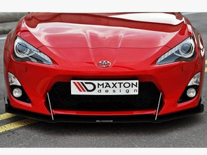 Front Racing Splitter Toyota Gt86 (With Wings) (2012-2016) - Wayside Performance