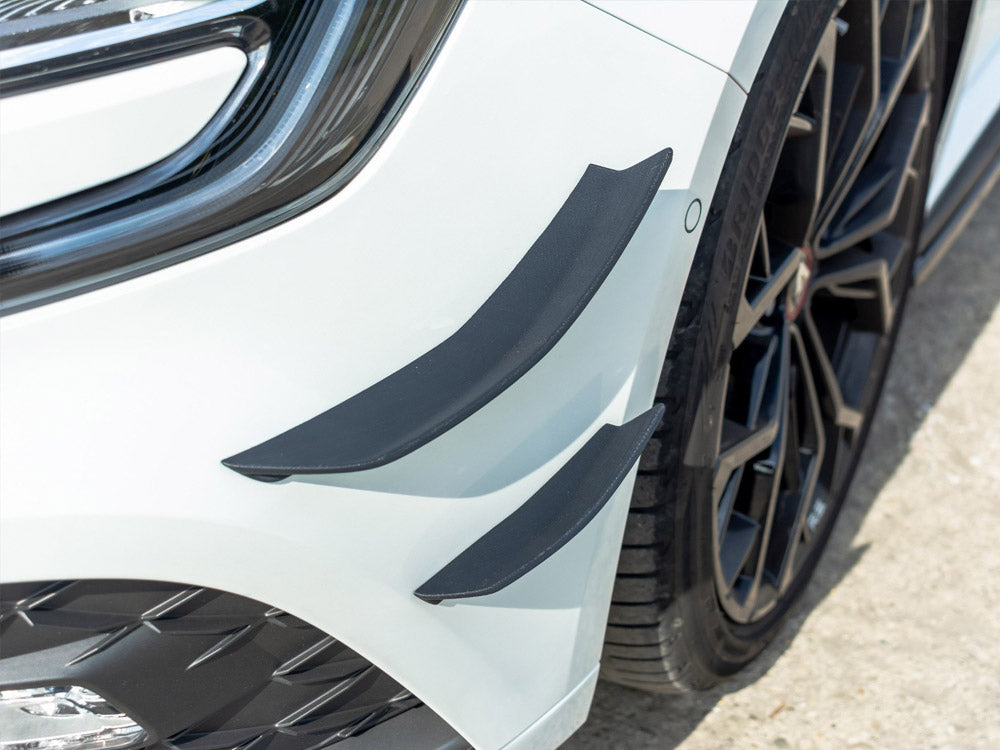 Maxton Design Front Bumper Wings (Canards) Renault Megane Mk4 Rs (2018-2020) - Wayside Performance 