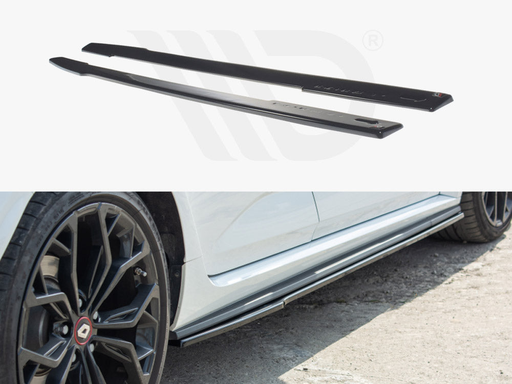 Maxton Design Side Skirts Diffusers Renault Megane Mk4 Rs (2018-2020) - Wayside Performance 