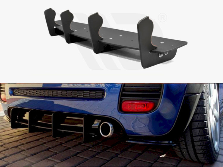 Maxton Design Rear Diffuser V.1 Mini Cooper R56 Jcw - Wayside Performance