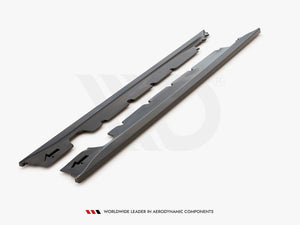 Maxton Design Side Skirts Splitters Mini Cooper/ One R50 (2001-2006) - Wayside Performance