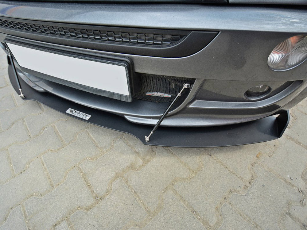 Maxton Design Front Racing Splitter Mini R53 Cooper S Jcw (2003-2006) - Wayside Performance