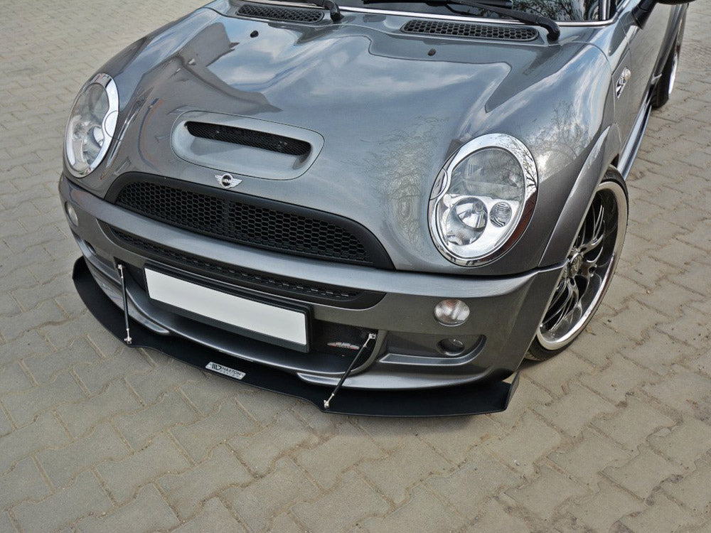 Maxton Design Front Racing Splitter Mini R53 Cooper S Jcw (2003-2006) - Wayside Performance