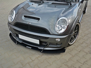 Maxton Design Front Racing Splitter Mini R53 Cooper S Jcw (2003-2006) - Wayside Performance