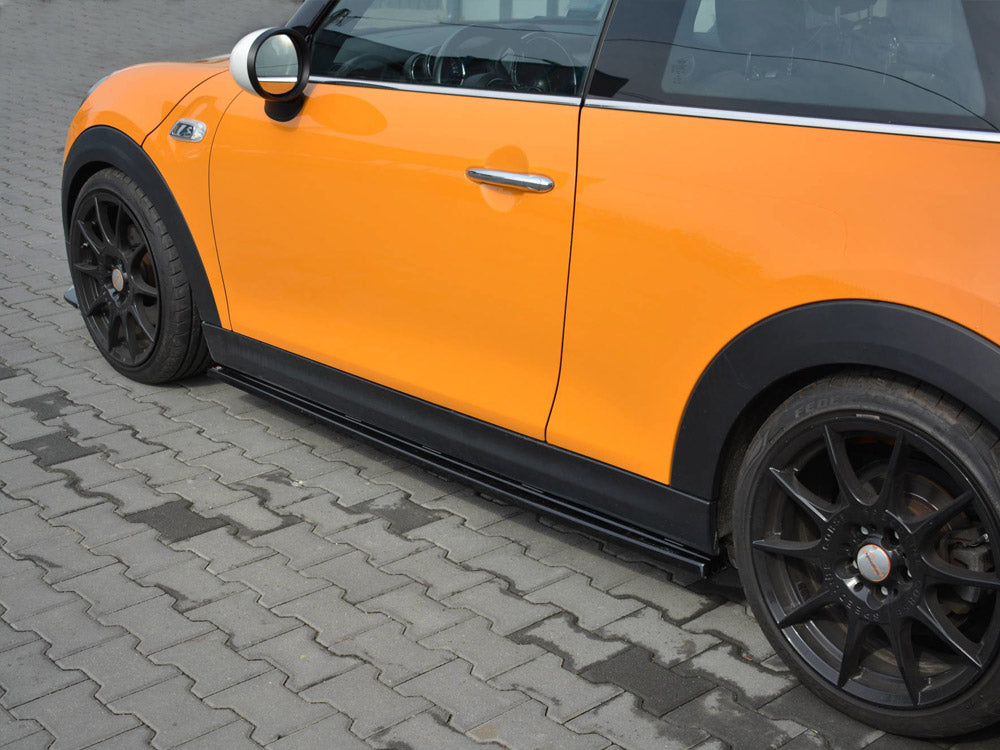 Maxton Design Side Skirts Splitters Mini Cooper S Mk3 Pre-facelift 3 Door (F56) (2014-2017) - Wayside Performance