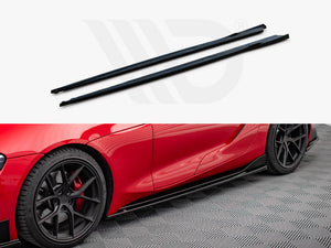 Side Skirts Diffusers V.3 Toyota Supra Mk5 (2019-) - Wayside Performance