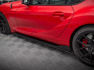 Street Pro Side Skirts Diffusers Toyota Supra Mk5 (2019-) - Wayside Performance