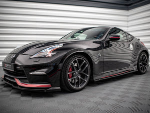 Maxton Design Side Skirts Diffusers V.1 Nissan 370z Nismo Facelift (2014-2020) - Wayside Performance