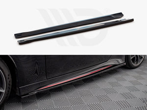 Maxton Design Side Skirts Diffusers V.1 Nissan 370z Nismo Facelift (2014-2020) - Wayside Performance