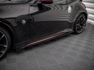 Maxton Design Side Skirts Diffusers V.1 Nissan 370z Nismo Facelift (2014-2020) - Wayside Performance