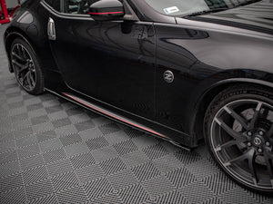 Maxton Design Side Skirts Diffusers V.1 Nissan 370z Nismo Facelift (2014-2020) - Wayside Performance