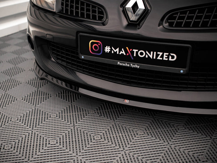 Maxton Design Front Splitter Renault Clio Mk3 Rs (2006-2009) - Wayside Performance 