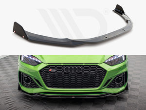 Front Splitter V.1 + Flaps Audi Rs5 F5 Facelift - Wayside Performance