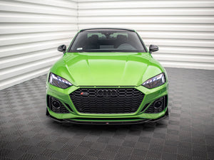 Front Splitter V.1 + Flaps Audi Rs5 F5 Facelift - Wayside Performance
