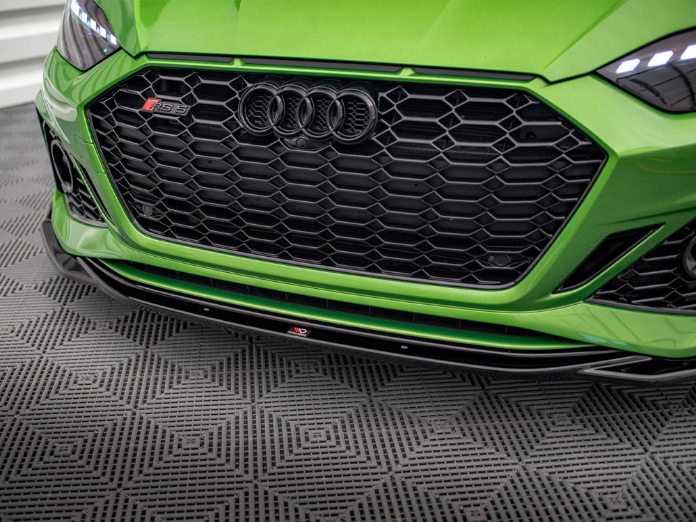Front Splitter V.1 + Flaps Audi Rs5 F5 Facelift - Wayside Performance