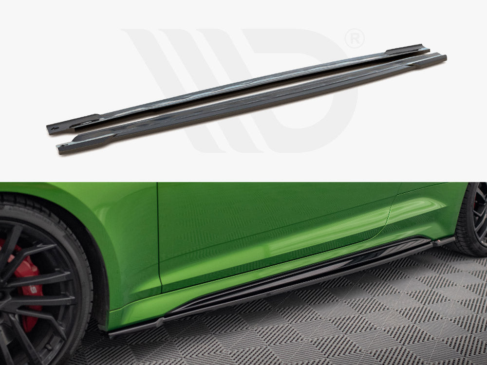 Side Skirts Diffusers Audi Rs5 Coupe F5 Facelift - Wayside Performance 