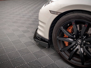 Front Splitter + Flaps Nissan Gtr R35 Facelift - Wayside Performance