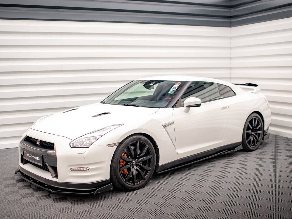 Side Skirts Diffusers + Flaps Nissan Gtr R35 Facelift - Wayside Performance
