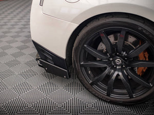 Central Rear Splitter + Flaps Nissan Gtr R35 Facelift - Wayside Performance