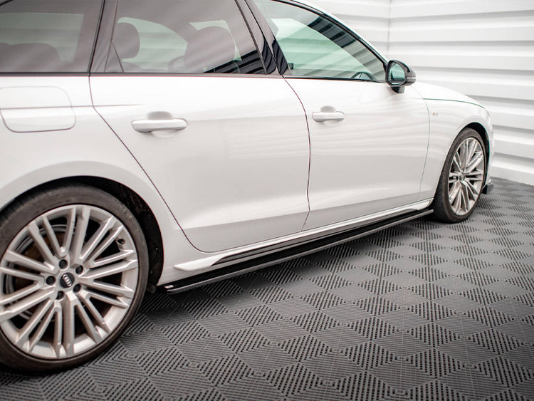 Maxton Design Side Skirts Diffusers Audi S4 A4 S-Line A4 Competition B9 - Wayside Performance 