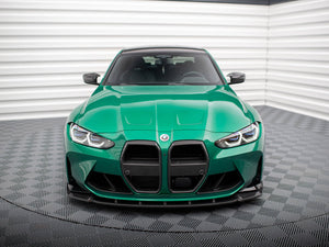Maxton Design Carbon Fiber Front Splitter V.1 BMW M4 G82/M3 G80 - Wayside Performance