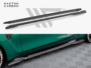 Carbon Fiber Side Skirts Bmw M3 G80 - Wayside Performance