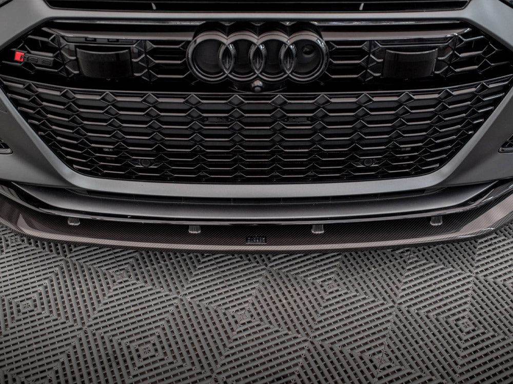 Carbon Fiber Front Splitter Audi Rs6 C8 / Rs7 C8 - Wayside Performance 