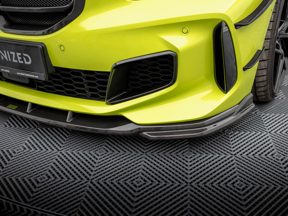 Carbon Fiber Front Splitter Bmw 1 F40 M-pack / M135i - Wayside Performance