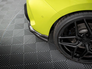 Carbon Fiber Rear Side Splitters Bmw 1 F40 M-pack / M135i - Wayside Performance