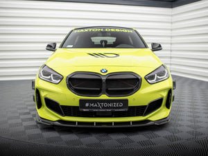 Maxton Design Carbon Fiber Front Bumper Wings (Canards) BMW 1 F40 M-Pack / M135i - Wayside Performance