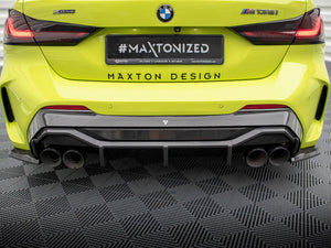 Carbon Fiber Rear Diffuser V.1 + Milltek Sport Exhaust Bmw 1 F40 M-pack / M135i - Wayside Performance