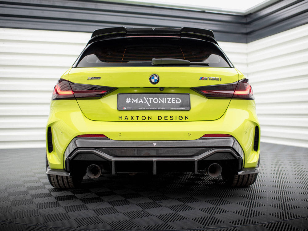 Carbon Fiber Rear Diffuser V.2 Bmw 1 F40 M-pack / M135i - Wayside Performance