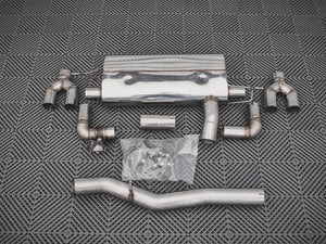 Carbon Fiber Rear Diffuser V.1 + Milltek Sport Exhaust Bmw 1 F40 M-pack / M135i - Wayside Performance