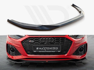 Maxton Design FRONT SPLITTER V.1 AUDI RS4 B9 FACELIFT - Wayside Performance
