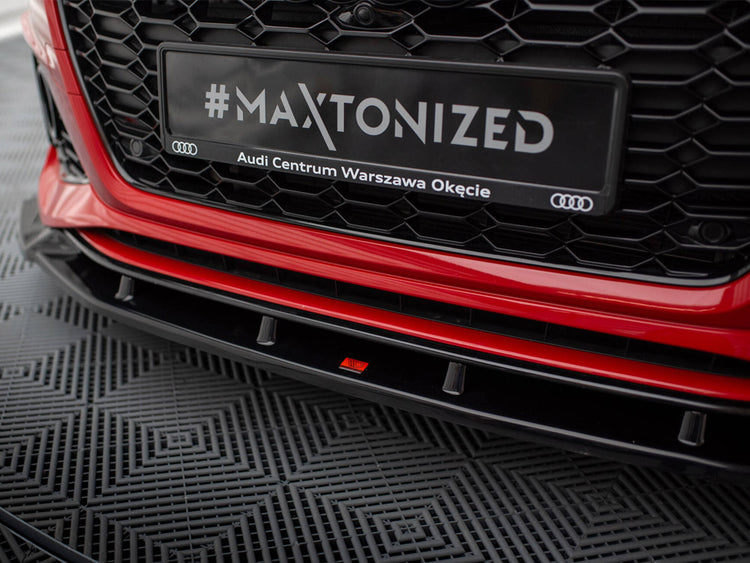 Maxton Design FRONT SPLITTER V.2 AUDI RS4 B9 FACELIFT - Wayside Performance
