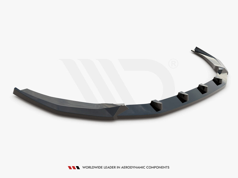 Maxton Design FRONT SPLITTER V.2 AUDI RS4 B9 FACELIFT - Wayside Performance 