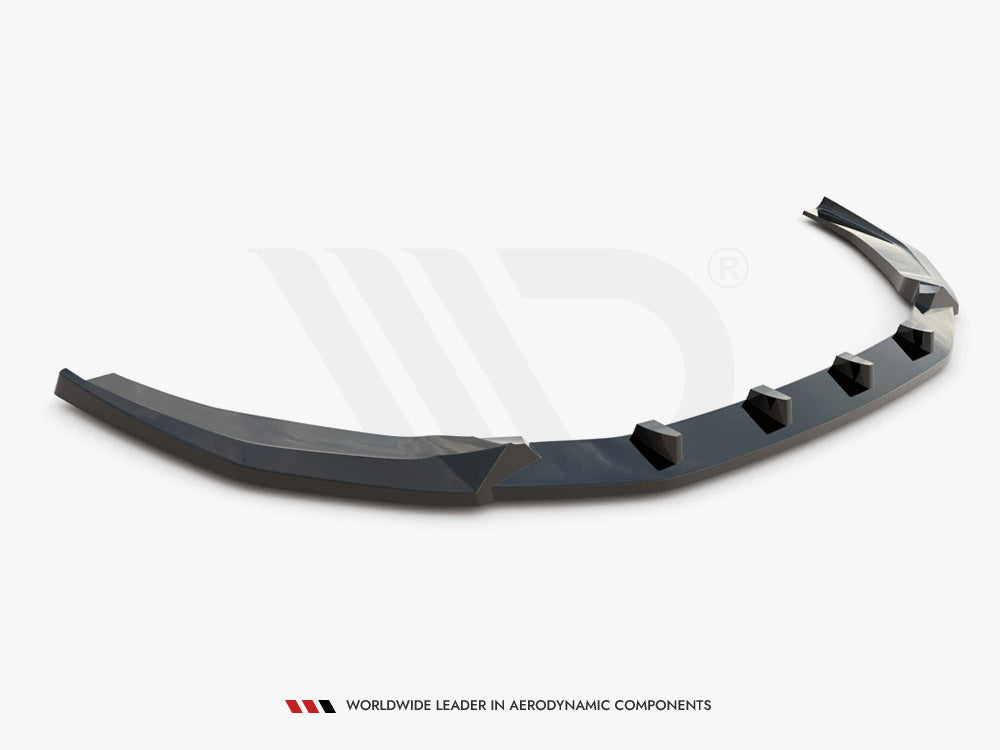 Maxton Design FRONT SPLITTER V.2 AUDI RS4 B9 FACELIFT - Wayside Performance