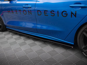 Maxton Design Side Skirts Diffusers V.3 Ford Focus Mk4 St / St-line - Wayside Performance