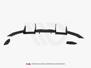Maxton Design Rear Diffuser Ford Fiesta Mk7 St Facelift (2013-2017) - Wayside Performance