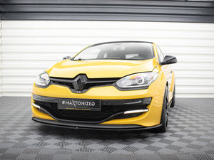 Maxton Design Front Splitter Renault Megane 3 Rs V.1 - Wayside Performance