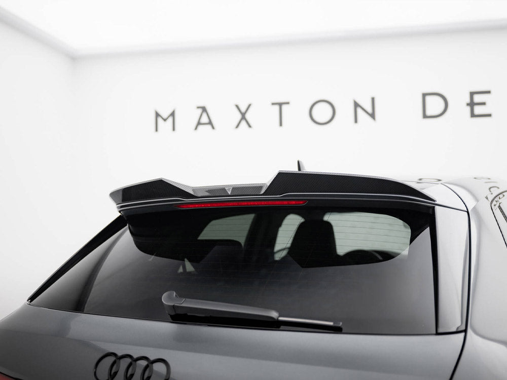 Carbon Fiber Tailgate Spoiler Audi RS3 / S3 / A3 S-Line Sportback 8Y - Wayside Performance