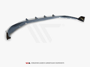 Prepreg Carbon Fiber Front Splitter + ABS Splitter BMW 7 M-Pack G11 Facelift - Wayside Performance