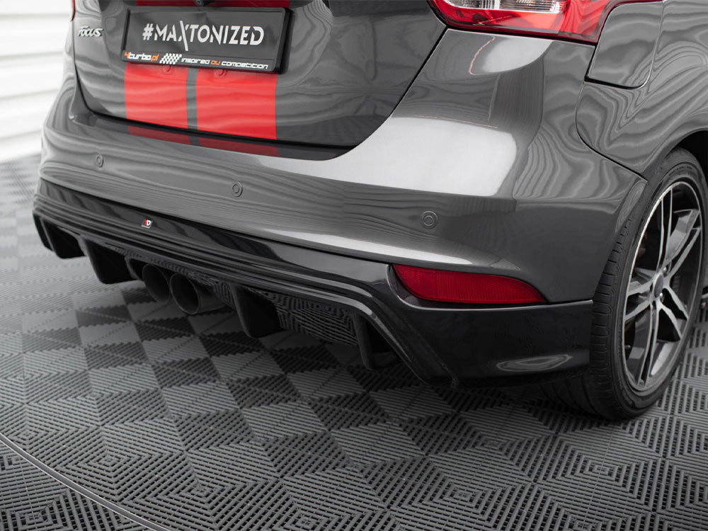 Maxton Design Rear Valance Ford Focus Mk3 St (Facelift) Rs-look (2015-2018) - Wayside Performance
