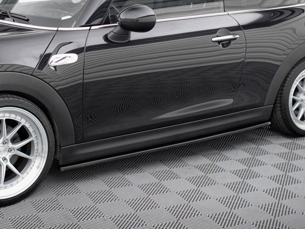 Maxton Design Side Skirts Splitters Mini Cooper S Mk3 Pre-facelift 3 Door (F56) (2014-2017) - Wayside Performance