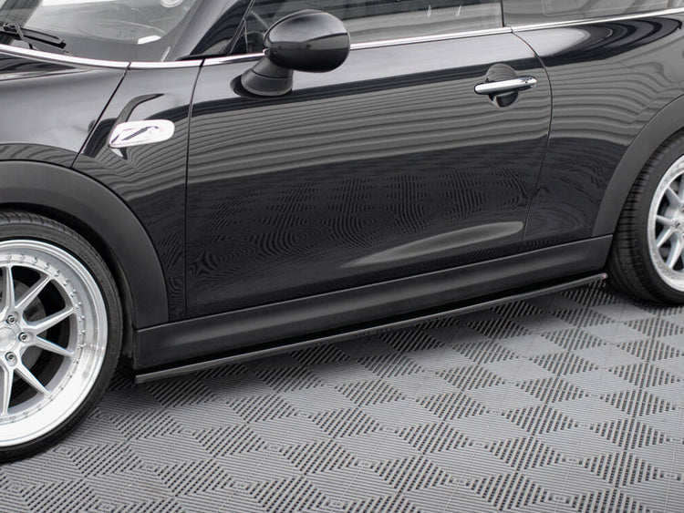 Maxton Design Side Skirts Splitters Mini Cooper S Mk3 Pre-facelift 3 Door (F56) (2014-2017) - Wayside Performance
