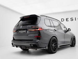 Carbon Fiber Rear Diffuser BMW X7 M-Pack G07 Facelift - Wayside Performance